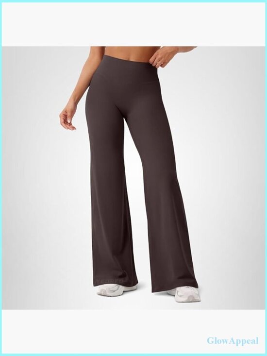 Pants - High Waist Straight Leggings No Front Seam 29"-35" Inseam Yoga Pants